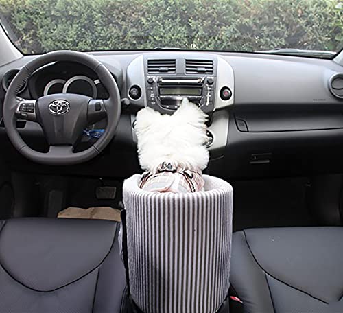 Dog Booster Car Seat ON Car Armrest Center Console