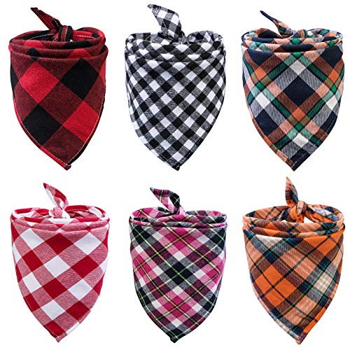 Washable Reversible Triangle Bibs Scarf Dog Bandana