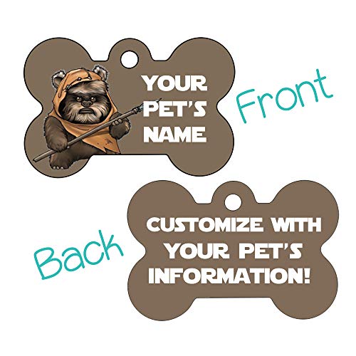 Double Sided Pet Id Tags for Dogs & Cats