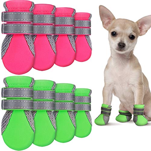 Nonslip Dog Mesh Boots Soft Sole