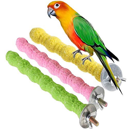 kathson Bird Perch Parrot Stand Cage Accessories