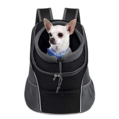 WOYYHO Pet Dog Carrier Backpack Breathable Head-Out