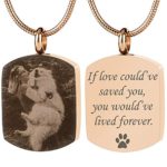 Bivei Personalized Urn Necklace for Ashes