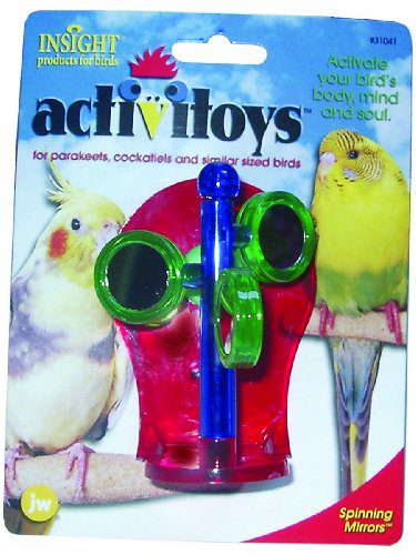 JW Pet Company Activitoys Spinning Mirrors Bird Toy