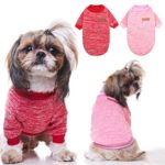 Tiny Small Medium Dog Sweater Winter Clothes