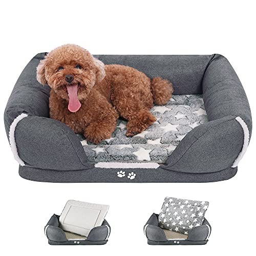 KROSER 26"-48" Ultimate 2 in1 Dog Bed Dog Sofa