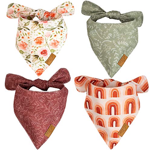 Remy+Roo Dog Bandanas - 4 Pack