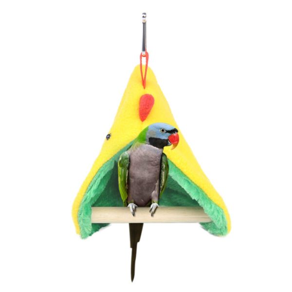 ZUKIBO Parrot Hanging Warmer Corner Nest for Cage