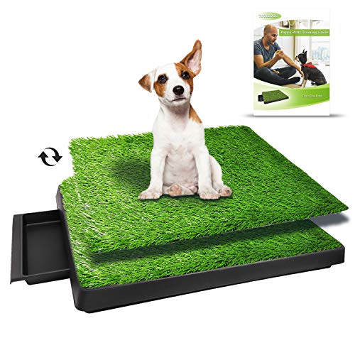 TUOKEOGO Dog Grass Pad with Tray