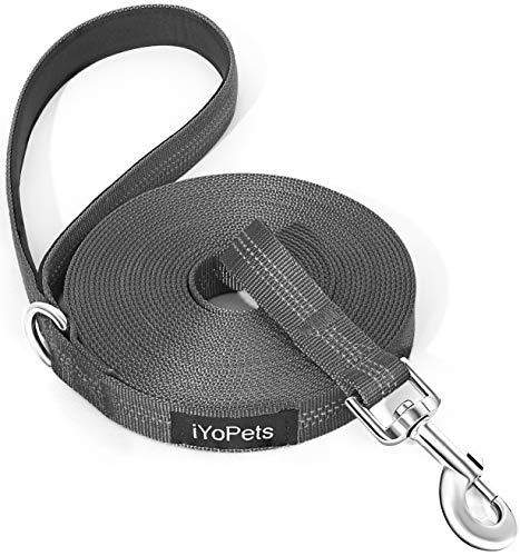 iYoPets Long Dog Leash for Obedience Recall Training