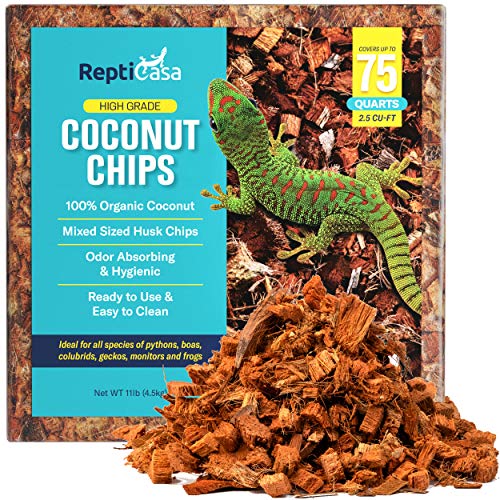 ReptiCasa Organic Coconut Chips Expandable Substrate Block