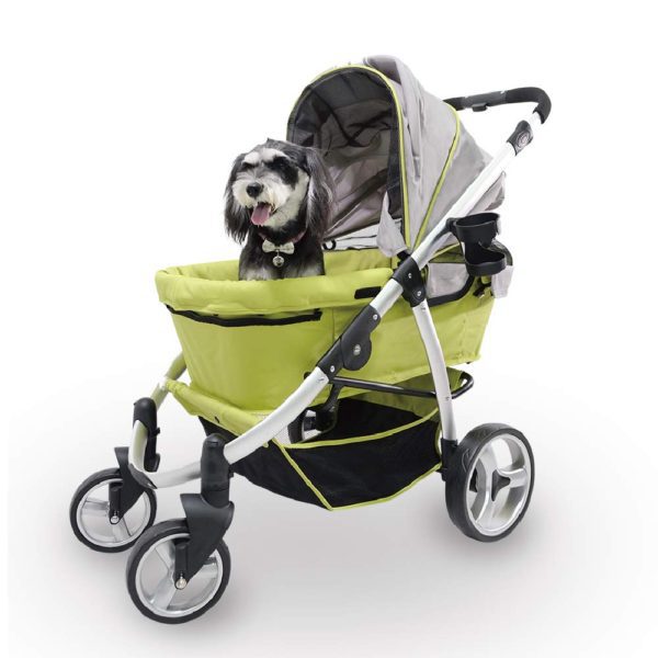 Double Pet Stroller for Medium Dogs, Small Dogs