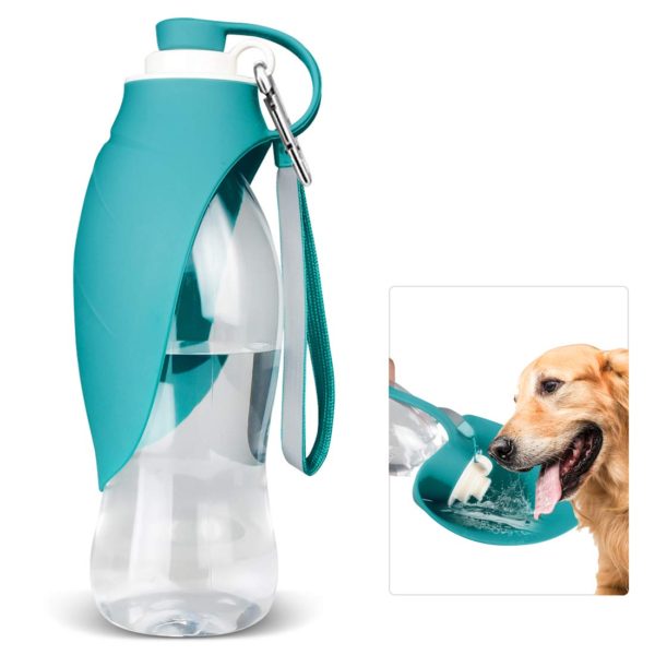 TIOVERY Pet Water Dispenser Feeder Container portable