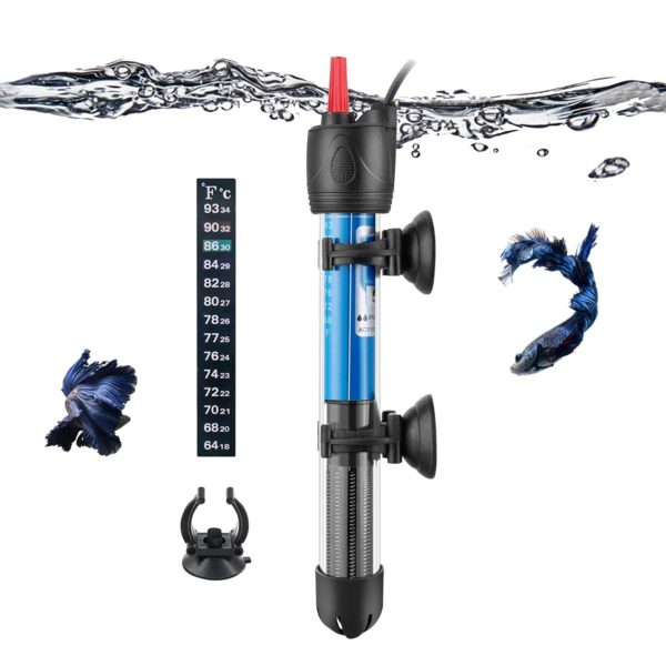 Hitop 50W 100W 300W Submersible Adjustable Aquarium Heater