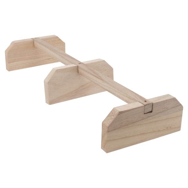 POPETPOP Chicken Perch Wooden Roosting Bar