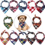 Small or Medium Washable Triangle Dog Scarf