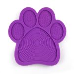 Slow Treat Dispensing Mat Suctions To Wall for Pet Bathing