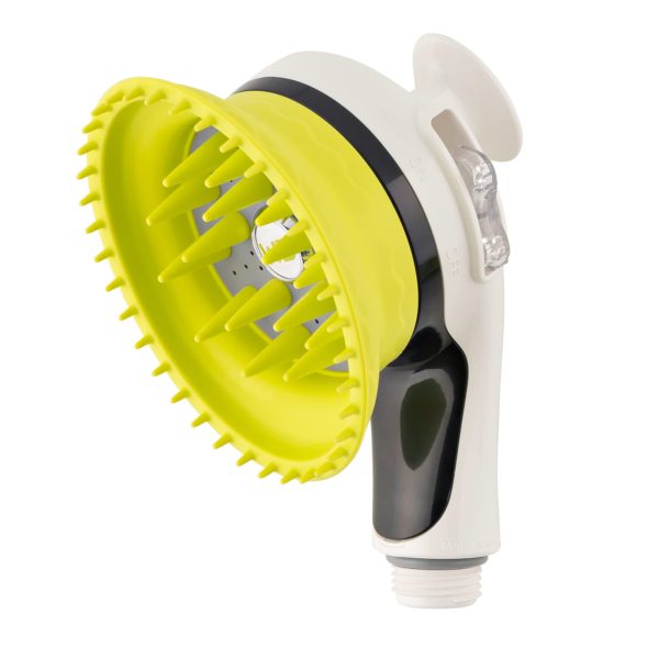 WD Handheld Shower Brush with On/Off Switch