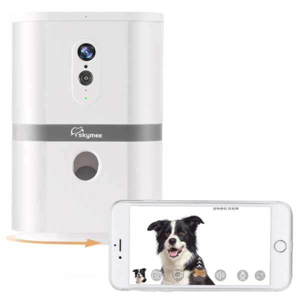 WiFi Remote Dog Camera Treat Dispenser