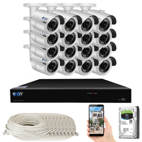 Security Camera System with 16 x 4K (8MP) 2160P