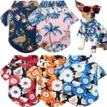 Hawaiian Dog Shirts Breathable