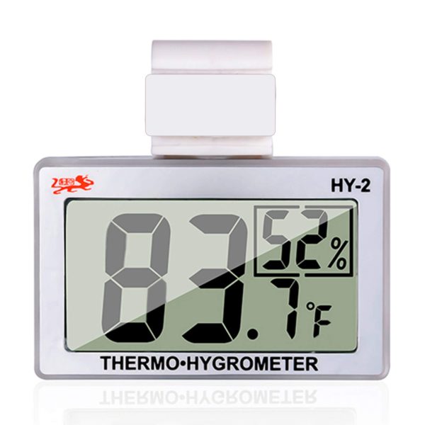Reptile Thermometer Hygrometer with Reptile Heat Pad