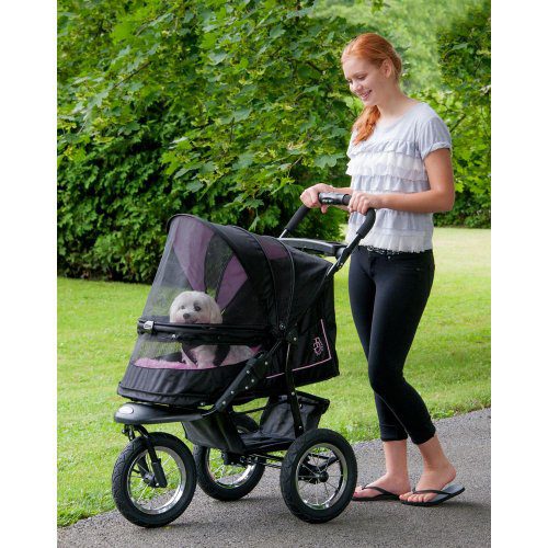 Pet Gear No-Zip NV Pet Stroller for Cats/Dogs