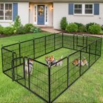 Giantex 40/48inch Dog Playpen with Door