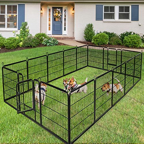 Giantex 40/48inch Dog Playpen with Door