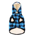 Windproof Reversible British Style Plaid Dog Vest