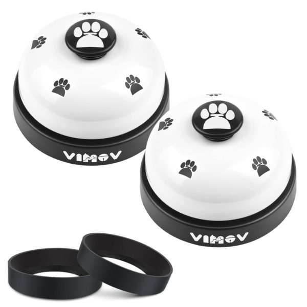 Set of 2 Dog Bells for Potty Training and Communication Device