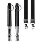 ATCYMI 2 Pack Dog Whistle to Stop Barking