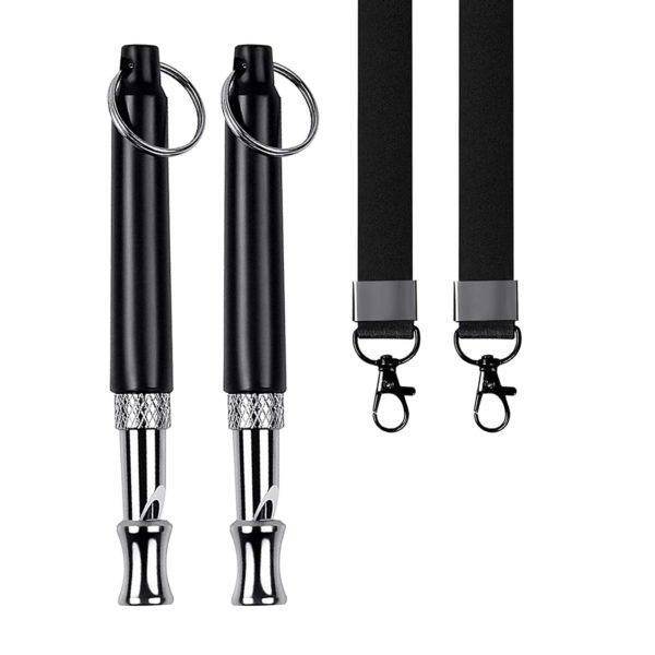 ATCYMI 2 Pack Dog Whistle to Stop Barking