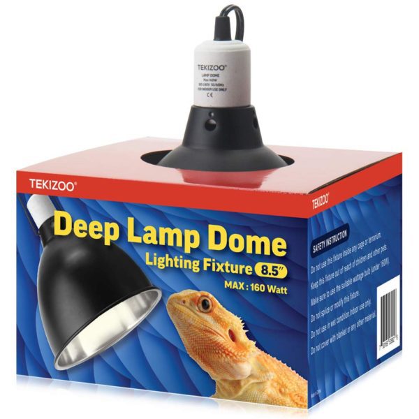 Reptile Lamp Fixture Aluminum Optical Reflector