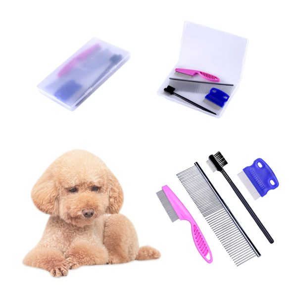 Qbily 5-in-1 Professional Pets Grooming with storage box