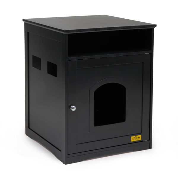 Litter Box Enclosure Furniture Hidden Cabinet