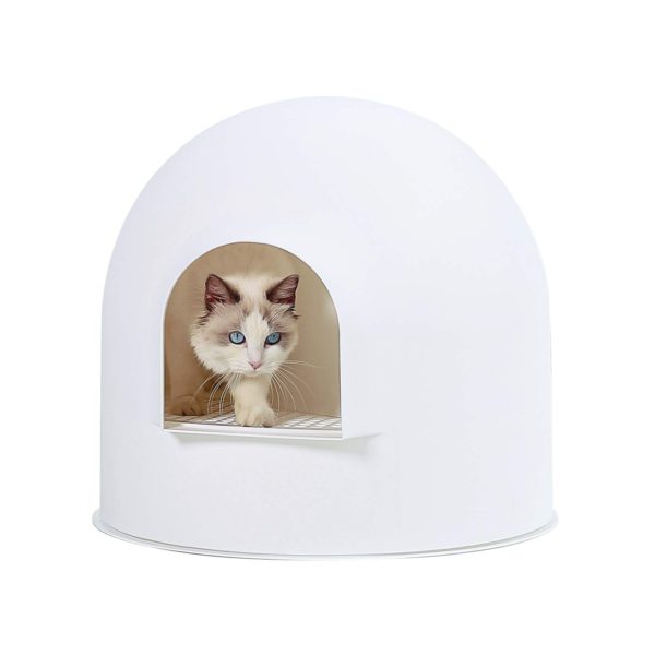 Litter Box Extra Large with Modern Minimalist Design