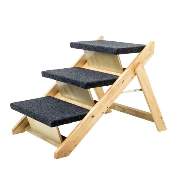 MEWANG Wood Pet Stairs/Pet Steps