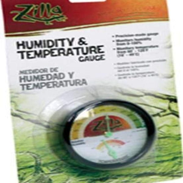 Thermometer & Humidity Gauge Reptile Terrarium