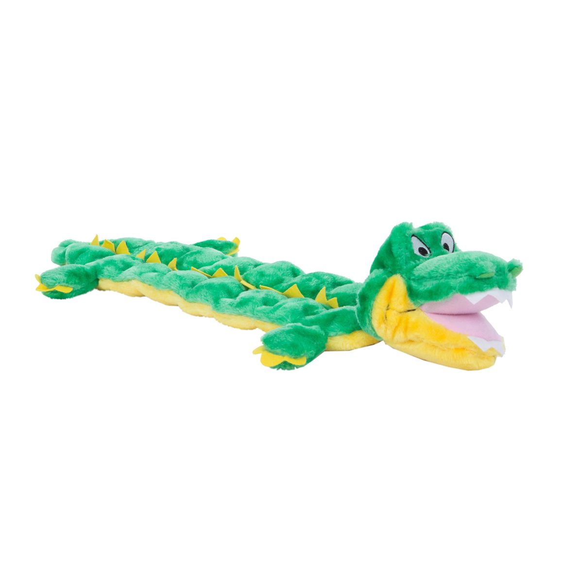 Squeaker Matz Plush Gator Dog Toy The smooth plush material is light on the enamel and gums whereas minimal stuffing is used to stop main clear ups after the video games are over. The Squeaker Matz line of toys is made for dogs of all sizes and breeds from small biters to huge and mighty ones! Whether shopping for for your self or as a present for a fellow furry buddy, these floppy enjoyable toys are positive to please! Best for delicate and medium chewers.