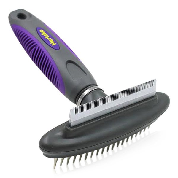 Dog & Cat Comb and Deshedding Tool By Hertzko
