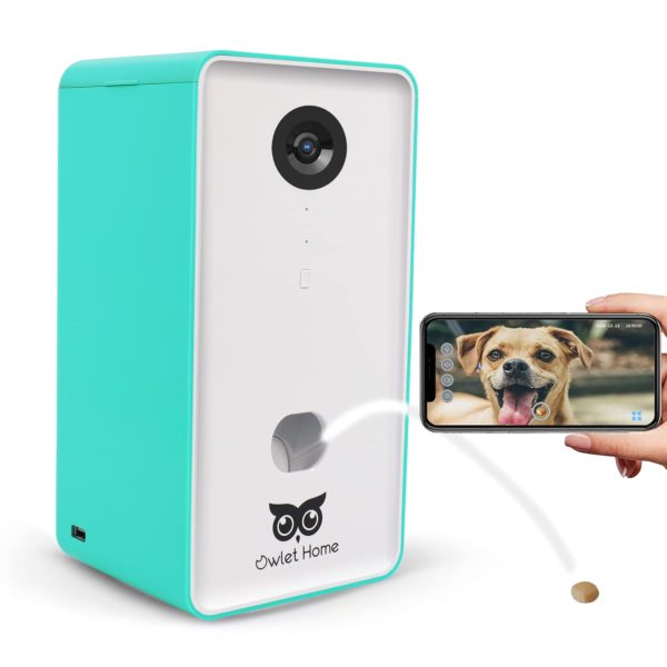Dogs/Cats Pet Camera with Treat Dispenser