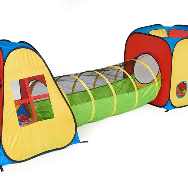 Play Tent with Tunnel Outdoor Playhouse