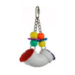 FOR MEDIUM TO LARGE BIRDS – The PVC Forager bird toy by Super Bird Creations is the perfect size for Ringnecks, Medium Conures, Quakers, Caiques, Pionus, Senegals, Amazons, African Greys, Eclectus, Small Cockatoos, Mini Macaws and similarly sized pet birds.