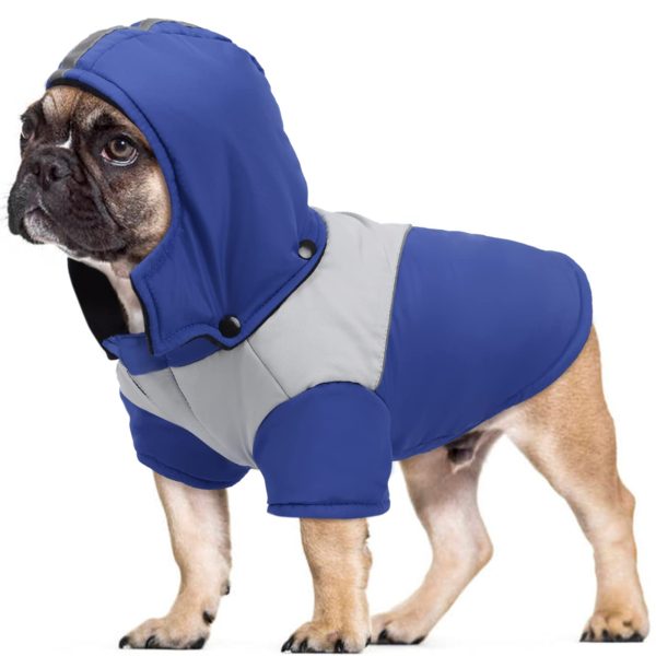 Waterproof Dog Pullover Winter Jacket
