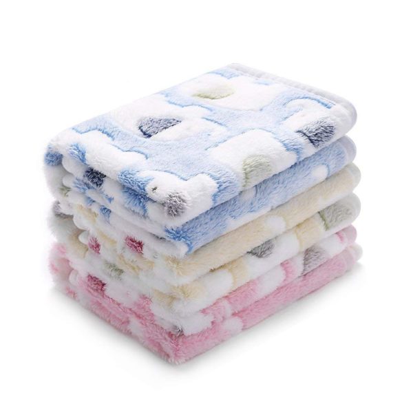 1 Pack 3 Blankets Super Soft Fluffy Premium