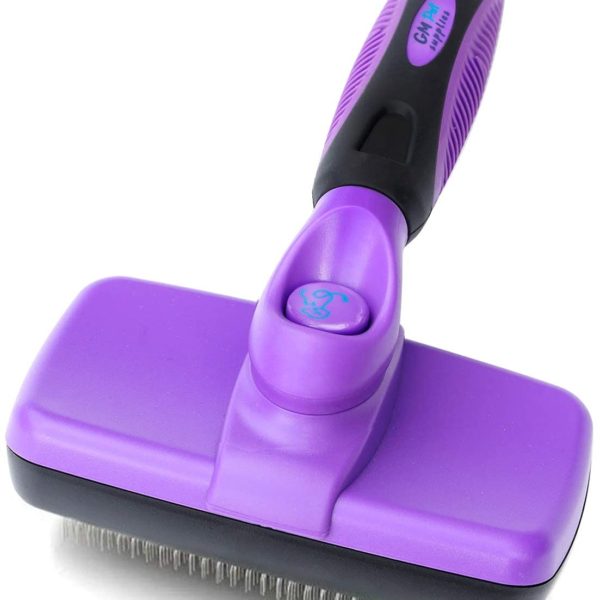 GM Pet Supplies Self Cleaning Slicker Brush