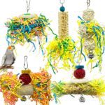 EBaokuup Bird Parrots Shredding Toys Parakeet