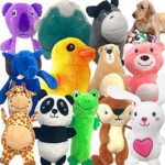 Jalousie 12 Pack Plush Animal Dog Toy