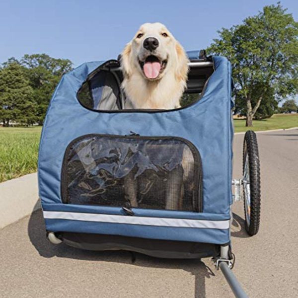 PetSafe Happy Ride Steel Dog Bicycle Trailer